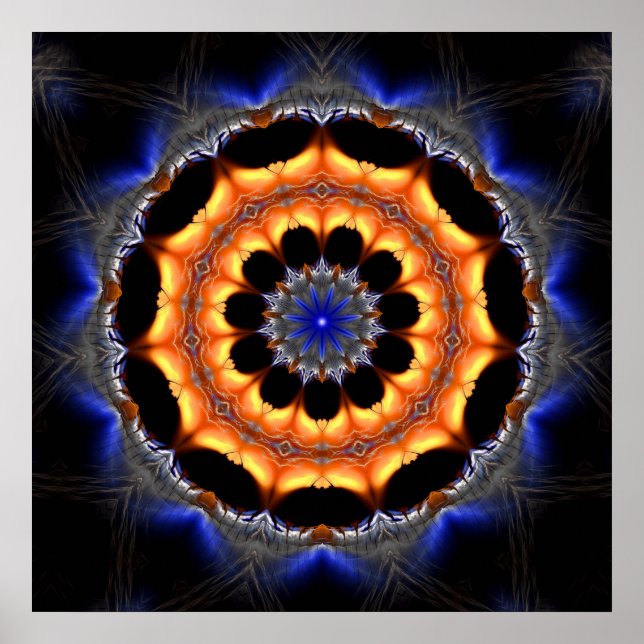 Poster Mandala Ho'o hia'ai (Frente)