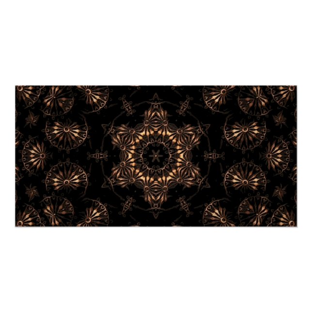 Pôster Mandala Idade do Bronze (Frente)