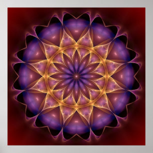 Pôster Mandala Kalakupua 1