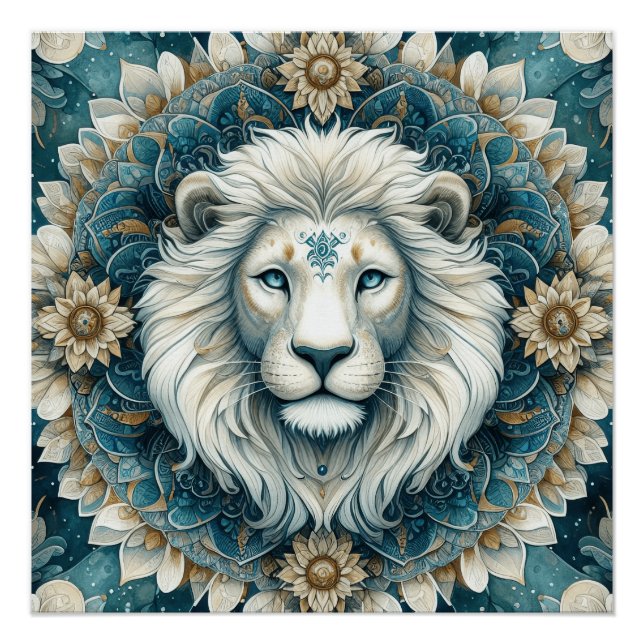 Pôster Mandala King (Frente)