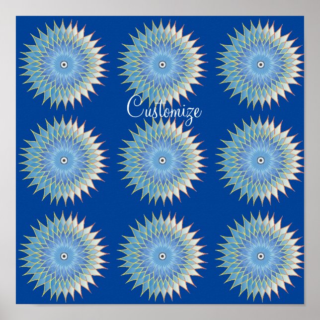 Poster Mandala Lotus Blossom Thunder_Cove (Frente)
