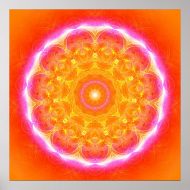 Poster Mandala Mana Pu'uwai 1 (Frente)