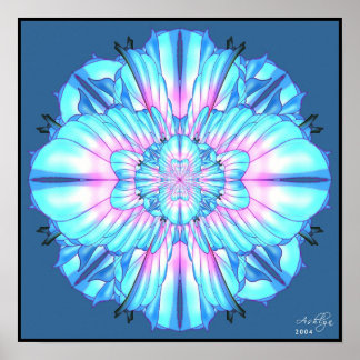 Pôster Mandala Número Um