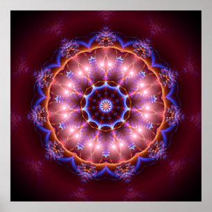 Pôster Mandala 'Owela 1