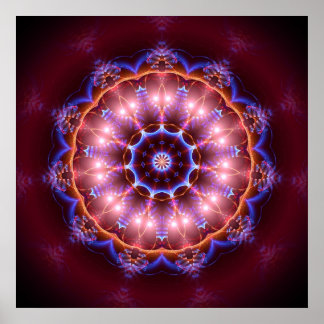 Pôster Mandala 'Owela 1