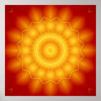 Poster Mandala Pure Energy 1