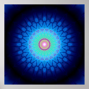 Poster Mandala quasar 1