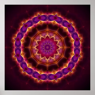 Pôster Mandala Transformacional
