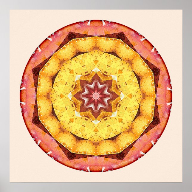 Poster Mandalas de Deep Trust, n.o 7 (Frente)