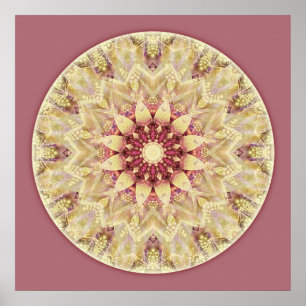 Poster Mandalas do coração da paz, no. 2