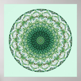 Poster Mandalas do coração da paz, no. 3