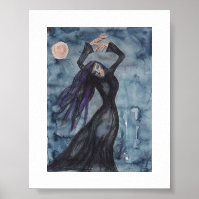 Poster Måndans - Dança da lua (Frente)