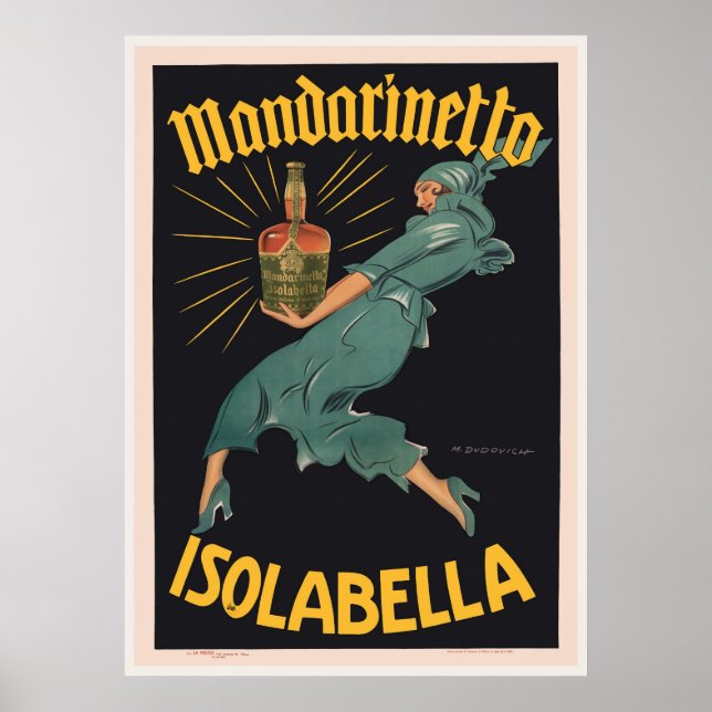 Poster Mandarinetto, Isolabella (Frente)