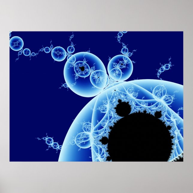 Poster Mandelbolhas 4 (Frente)