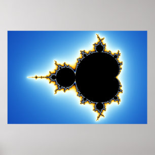 Pôster Mandelbrot 78x52 ajustado