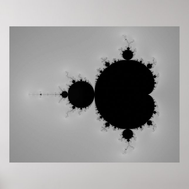 Poster Mandelbrot Definir Forma Fractal (Frente)