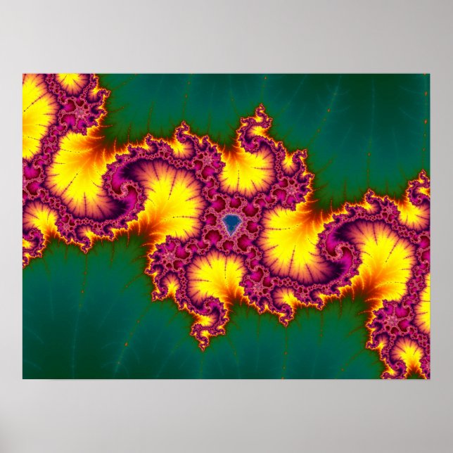 Poster Mandelbrot Fractal (Frente)