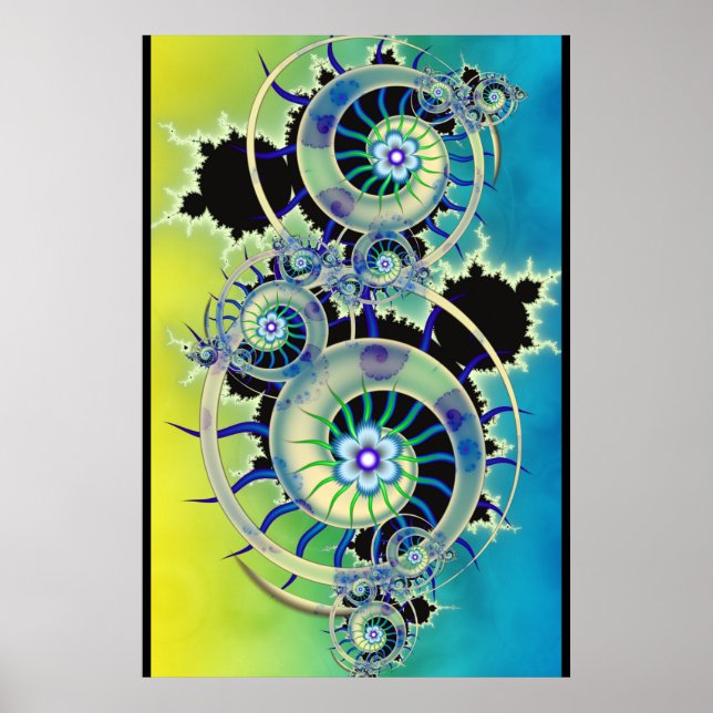 Poster Mandelbrot Fractal Art (Frente)