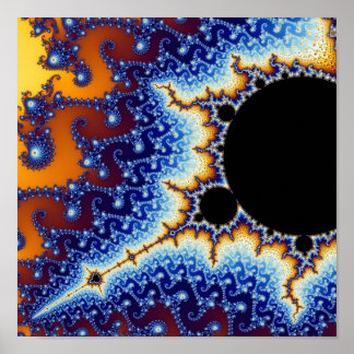 Pôster Mandelbrot Fractal Zoom