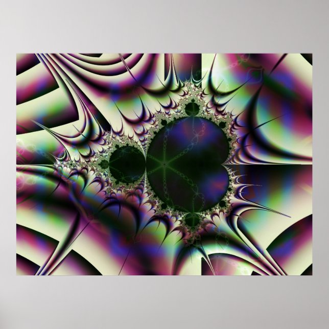 Poster mandelbrot gel3 (Frente)
