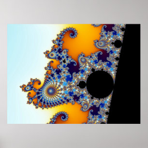 Poster Mandelbrot Set Fractal Seacavalo