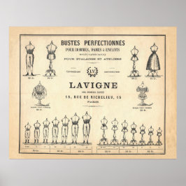 Poster Manequins Franceses