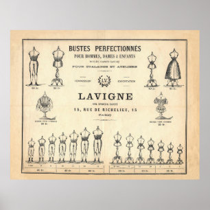 Poster Manequins Franceses