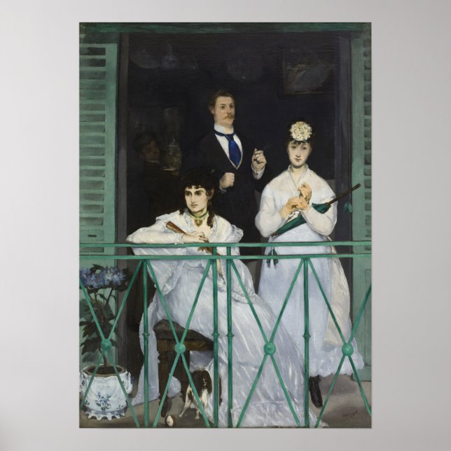 Poster Manet - A Varanda (Frente)
