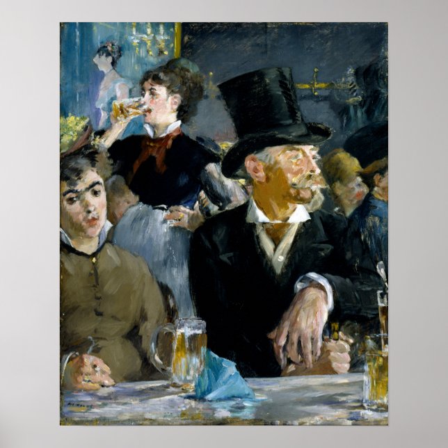 Poster Manet - Cafe (Frente)