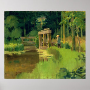 Pôster Manet   em um parque