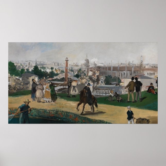 Poster Manet - Feira Mundial (Frente)