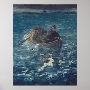 Poster Manet - Fuga De Rochefort