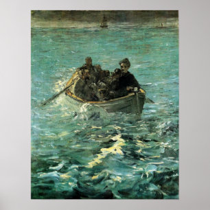 Poster Manet - Fuga De Rochefort, 1880