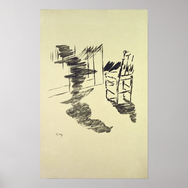 Pôster Manet | Ilustração do "Raven" (Frente)