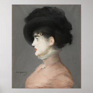Poster Manet - La Viennoise, Retrato De Irma Brunner