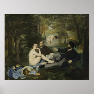 Poster Manet - Luncheon On Grass