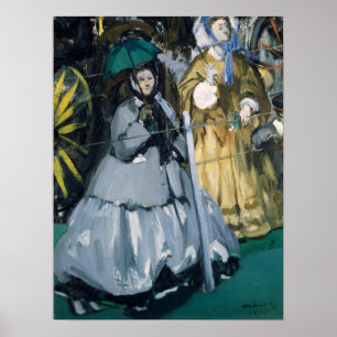 Poster Manet - Mulheres Em Raça
