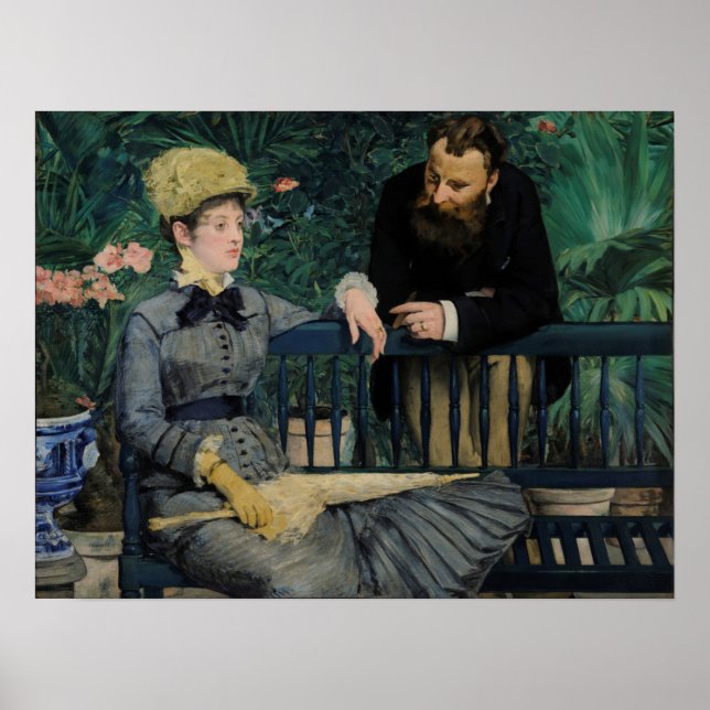 Poster Manet - Na Conservatória - HQ (Frente)
