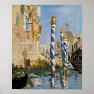 Pôster Manet, O Grande Canal, Veneza
