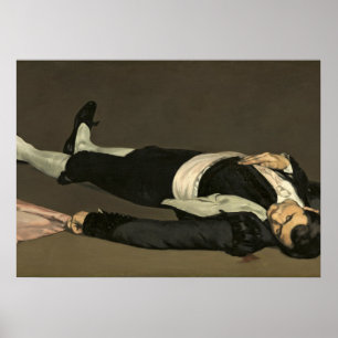 Poster Manet   O Morto Teador, c.1864