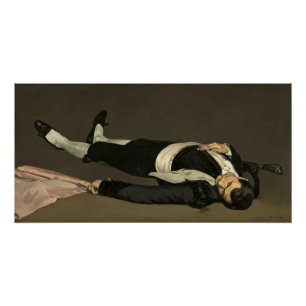 Pôster Manet   O Morto Teador, c.1864