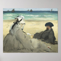 Manet - On Beach