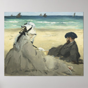 Poster Manet - On Beach