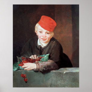 Pôster Manet   The Boy with the Cherries, 1859