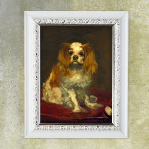 Pôster Manet Um King Charles Spaniel