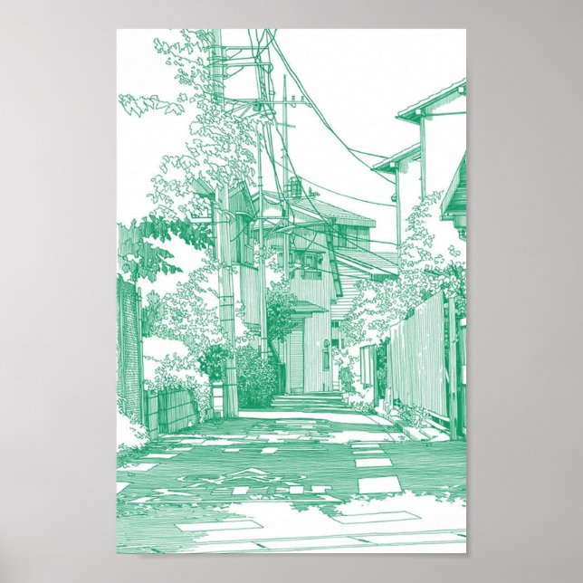 Poster Manga background 01 (Frente)