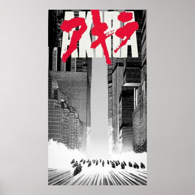 Poster Manga de animação Akira Kaneda Shotaro (Frente)