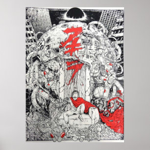 Poster Manga de animação Kaneda Shotaro Akira