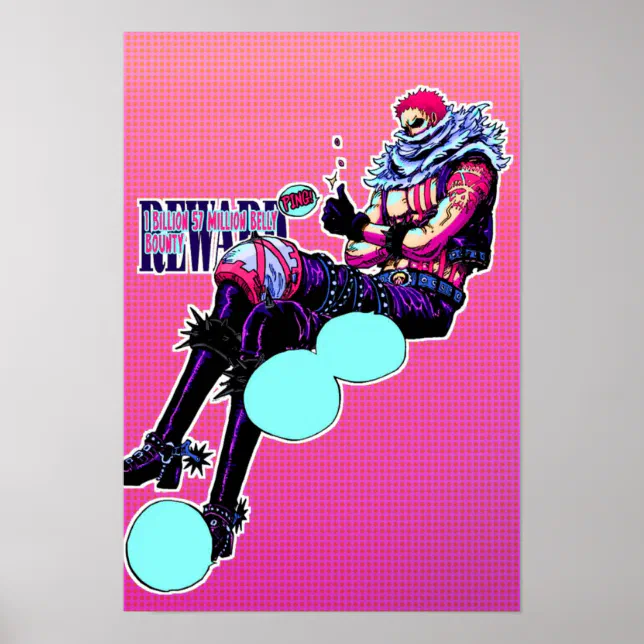 Poster manga katakuri de cor