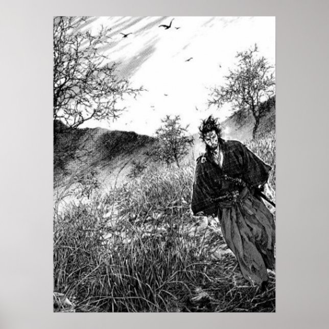 Poster Manga Page Artwork Vagabond (Frente)